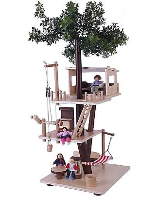 EverEarth OUTLET - Casa sull'albero per bambole - Legno certificato FSC! - Pezzo di Showroom Case delle Bambole