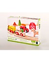EverEarth Pista del Trenino - Gioco Motorio - Legno FSC Altissima Qualità! Macchine e Trenini  in Legno