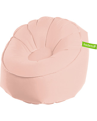EverEarth Pouf Auto-Gonfiante, Rosa - Per Interni o per la Spiaggia! Giochi all'Aperto