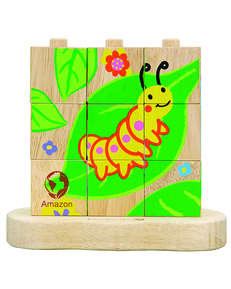 Gioco Educativo Montessori In Legno – Puzzle 3D Forme Geometriche Con Blocchi Nascosti E 80 Sfide Per Bambini 3-12 Anni - 2