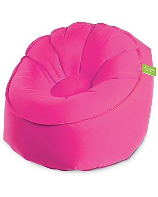 EverEarth Sedia Auto-Gonfiante EZAir Rangi, Rosa - Per Feste o per la Spiaggia! Giochi all'Aperto