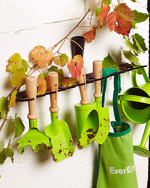 EverEarth Set Attrezzi da Giardinaggio - 3 Pezzi - Legno FSC Altissima Qualità! Giochi da Giardinaggio