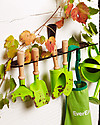 EverEarth Set Attrezzi da Giardinaggio - 3 Pezzi - Legno FSC Altissima Qualità! Giochi da Giardinaggio