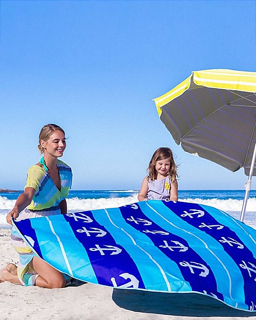 EverEarth Telo Piscina da Spiaggia ELite - Multifunzione - Borsa da Spiaggia Inclusa! Giochi da Spiaggia