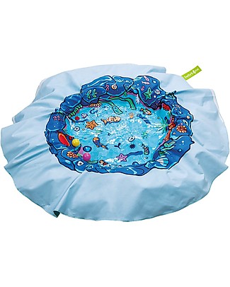 EverEarth Telo Piscina da Spiaggia ELite - Multifunzione - Borsa da Spiaggia Inclusa! Giochi da Spiaggia