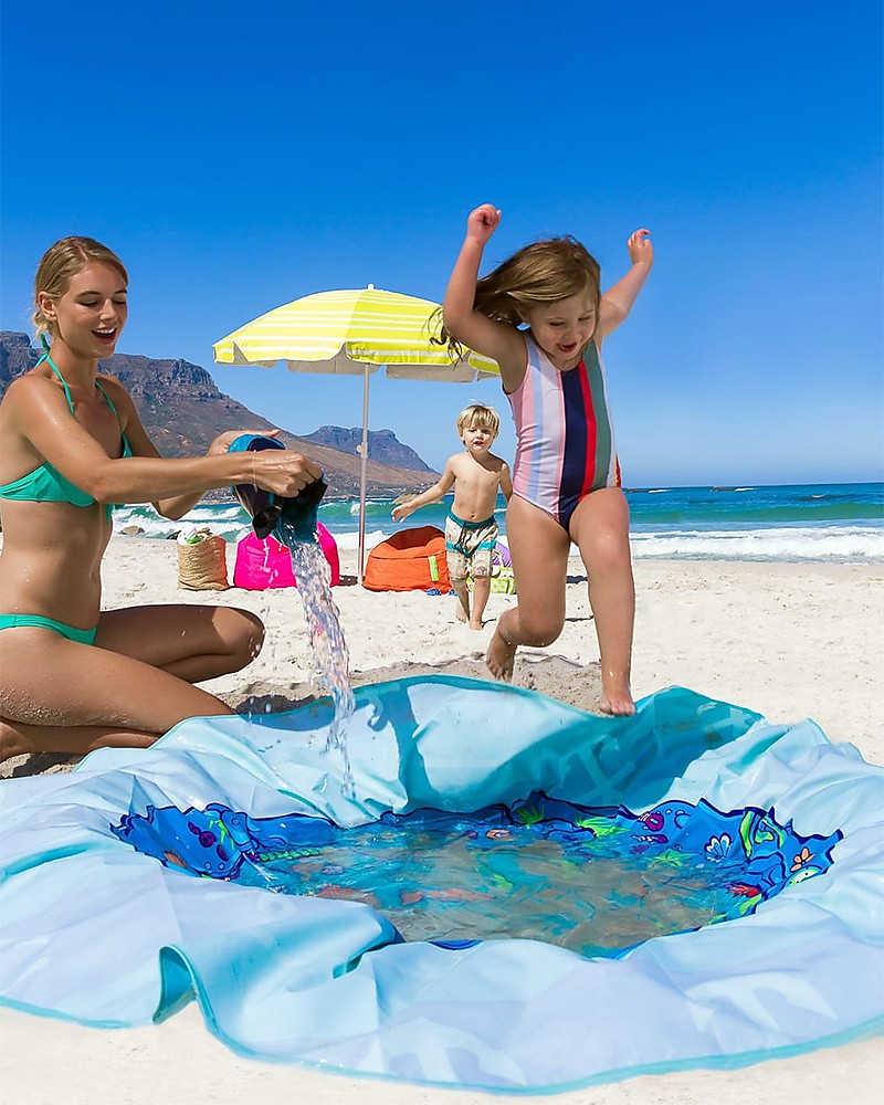 EverEarth Telo Piscina da Spiaggia ELite - Multifunzione - Borsa da  Spiaggia Inclusa! unisex (bambini)