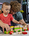 EverEarth Trenino in Blocchi - Gioco Motorio - Legno Certificato FSC! Macchine e Trenini  in Legno