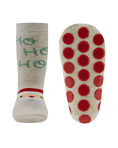 Ewers Calzini Antiscivolo - Babbo Natale - Cotone Calzini Antiscivolo