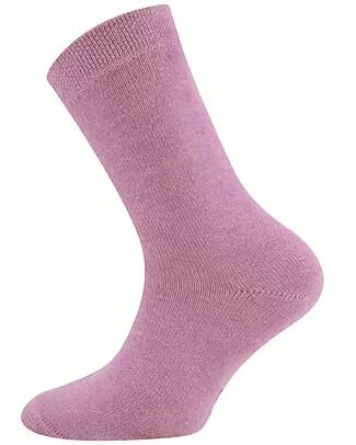 Ewers Calzini - Rosa - Alpaka/Cotone Bio GOTS Calzini