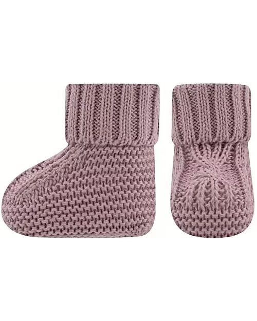 Ewers Calzini/Scarpine Baby - Rosa Antico - 100% Cotone Bio GOTS Calzini