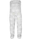 Ewers Collant In Cotone Bio Elasticizzato  - Elefanti - Grigio  -  Certificato GOTS Calze