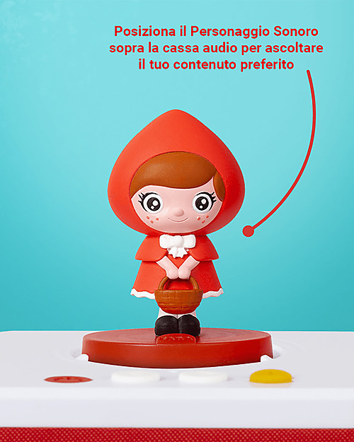 Faba Cappuccetto Rosso - Personaggio Sonoro per Raccontastorie Faba Lettori Audio