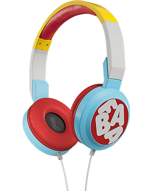Faba Cuffie Colorate per Bambini - per Tutte le Età Lettori Audio