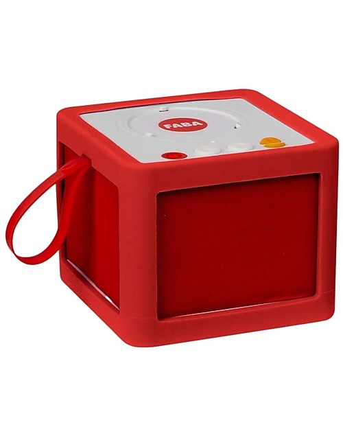 Faba Guscio protettivo in Silicone - Rosso Lettori Audio