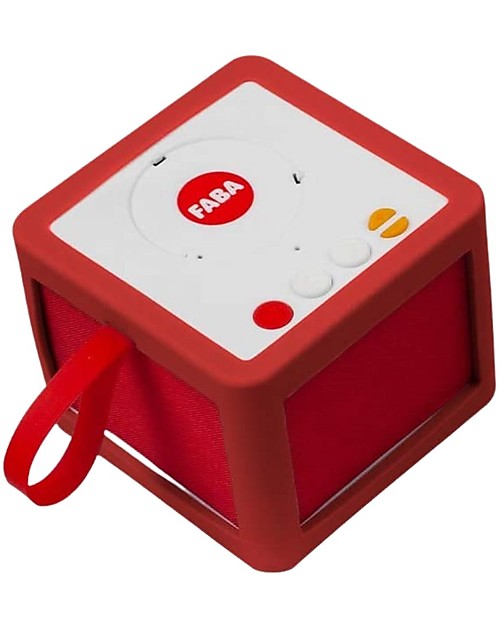 Faba Guscio protettivo in Silicone - Rosso Lettori Audio