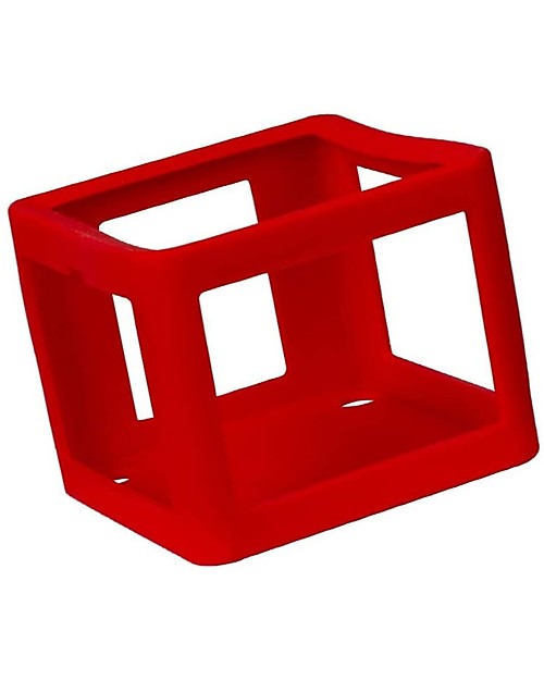 Faba Guscio protettivo in Silicone - Rosso Lettori Audio