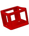 Faba Guscio protettivo in Silicone - Rosso Lettori Audio