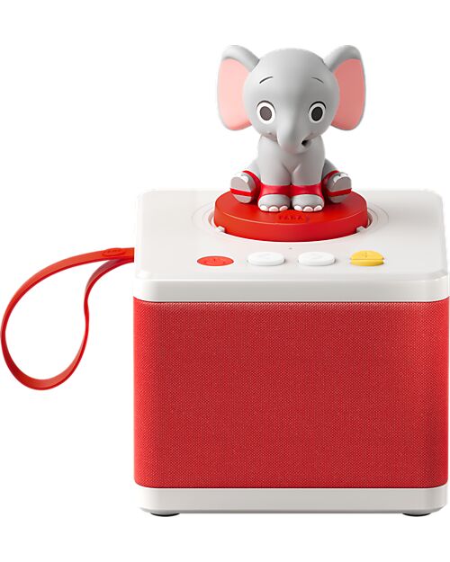 Faba Raccontastorie Faba Starter Set Bianco - Include: Cassa Audio Bluetooth + Personaggio Sonoro - 15 Brani Lettori Audio