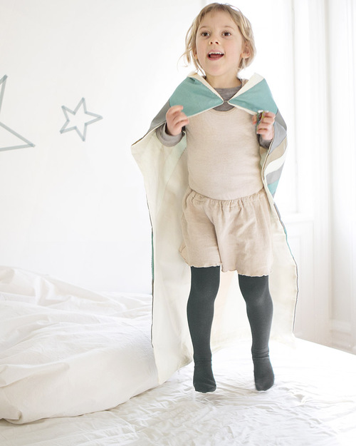 Fabelab Dream-In-Cape Mantello Set Copripiumino per Culla (70x100) + Federa+Borsa - 100% Cotone Bio Set Copripiumino