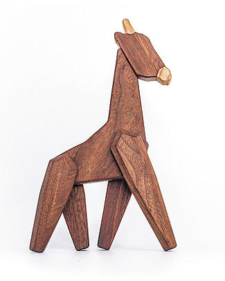 FableWood Giraffa 3D Magnetica da 6 Pezzi - Legno Sostenibile Animali in Legno