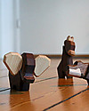 FableWood Mini Elefante 3D Magnetico da 2 Pezzi - Legno Sostenibile Animali in Legno