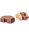 FableWood Mini Elefante 3D Magnetico da 2 Pezzi - Legno Sostenibile Animali in Legno