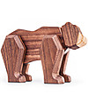 FableWood Orso 3D Magnetico da 6 Pezzi - Legno Sostenibile Animali in Legno