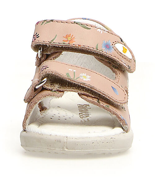 Falcotto Sandalo Aperto New River - in Pelle - Countryside - Cipria Sandali