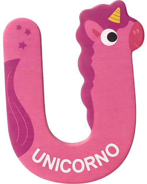 Family Nation Alfabeto degli Animali Magnetico MagneKids™ - 26 lettere/36 pezzi - Impara l'Alfabeto Giocando Giochi Magnetici