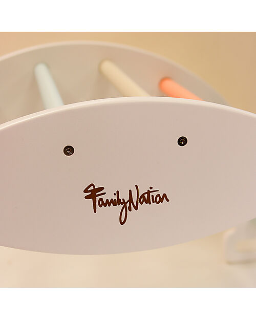 Family Nation Arco Montessori Rainbow - Sunny Beach - Sviluppa Equilibrio e Agilità Giochi Montessoriani