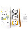 Family Nation + BettaKnit Kit Maglia Fai da Te Sciarpa e Cappello Pixie Giallo - 100% Lana Merino Sciarpe