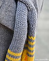 Family Nation + BettaKnit Kit Maglia Fai da Te Sciarpa e Cappello Pixie Giallo - 100% Lana Merino Sciarpe