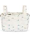 Family Nation Borsa Organizer per Passeggino - Ginkgo - Avorio - Compatibile con tutti i modelli di passeggino Borse e Organizer