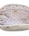 Family Nation Borsa Organizer per Passeggino - Ginkgo - Avorio - Cotone - Compatibile con tutti i modelli di passeggino Borse e Organizer