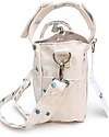 Family Nation Borsa Organizer per Passeggino - Ginkgo - Avorio - Cotone - Compatibile con tutti i modelli di passeggino Borse e Organizer