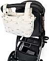 Family Nation Borsa Organizer per Passeggino - Ginkgo - Avorio - Cotone - Compatibile con tutti i modelli di passeggino Borse e Organizer