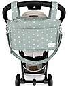 Family Nation Borsa Organizer per Passeggino - Quadrifoglio - Verde - Compatibile con tutti i modelli di passeggino Borse e Organizer