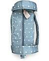 Family Nation Borsa Organizer per Passeggino - Quadrifoglio - Verde - Cotone - Compatibile con tutti i modelli di passeggino Borse e Organizer
