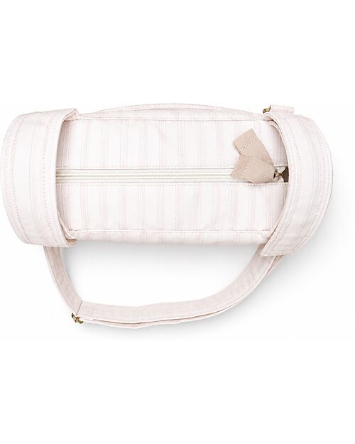 Family Nation Borsa Organizer per Passeggino - Righe - Beige - Compatibile con tutti i modelli di passeggino Borse e Organizer