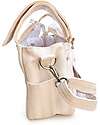 Family Nation Borsa Organizer per Passeggino - Righe - Beige - Cotone - Compatibile con tutti i modelli di passeggino Borse e Organizer