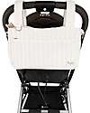Family Nation Borsa Organizer per Passeggino - Righe - Beige - Cotone - Compatibile con tutti i modelli di passeggino Borse e Organizer