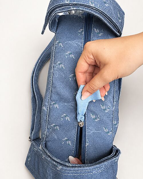 Family Nation Borsa Organizer per Passeggino - Ulivo - Blu - Compatibile con tutti i modelli di passeggino Borse e Organizer