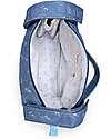 Family Nation Borsa Organizer per Passeggino - Ulivo - Blu - Cotone - Compatibile con tutti i modelli di passeggino Borse e Organizer