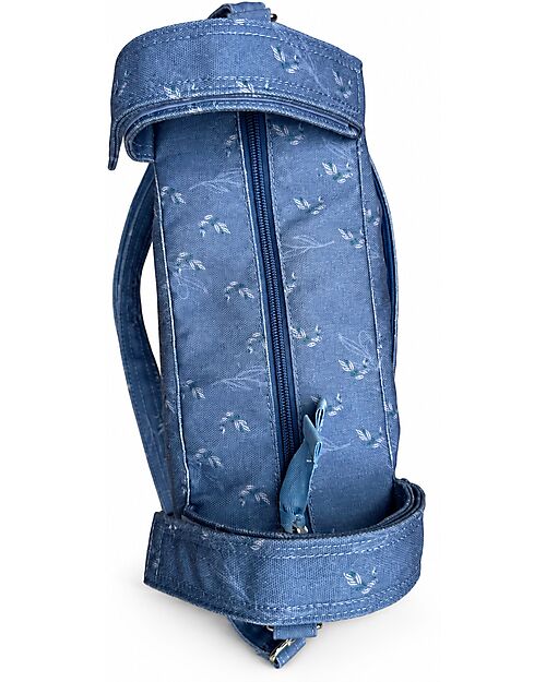 Family Nation Borsa Organizer per Passeggino - Ulivo - Blu - Cotone - Compatibile con tutti i modelli di passeggino Borse e Organizer