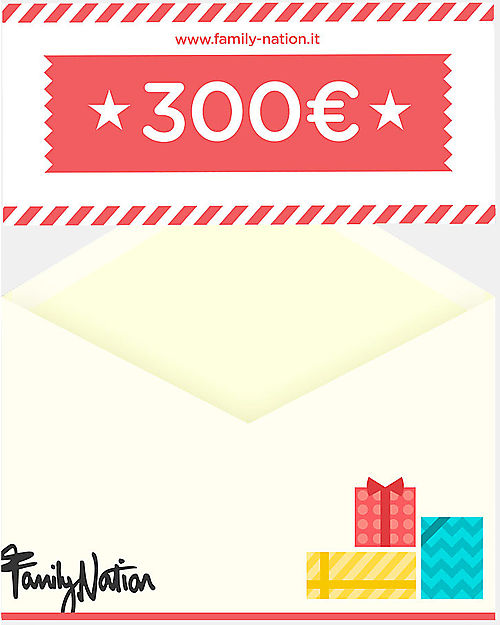 Family Nation Buono Regalo 300€ su Family Nation Buoni Regalo_