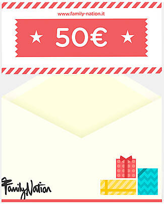 Family Nation Buono Regalo 50€ su Family Nation Buoni Regalo_