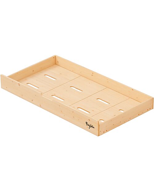 Family Nation Cassettone/Letto Estraibile Montessori Evi per Letti 200 x 90 cm - Doghe incluse Letti Montessoriani