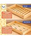 Family Nation Cassettone/Letto Estraibile Montessori Evi per Letti 200 x 90 cm - Doghe incluse Letti Montessoriani