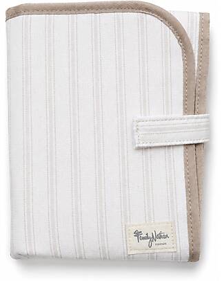 Family Nation Fasciatoio da Viaggio - Righe - Beige - Impermeabile e Pieghevole Fasciatoi da Viaggio