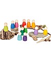 Family Nation Grapat - Omini Nins + MinMin Copenhagen - Set Costruzioni  Giochi Montessoriani